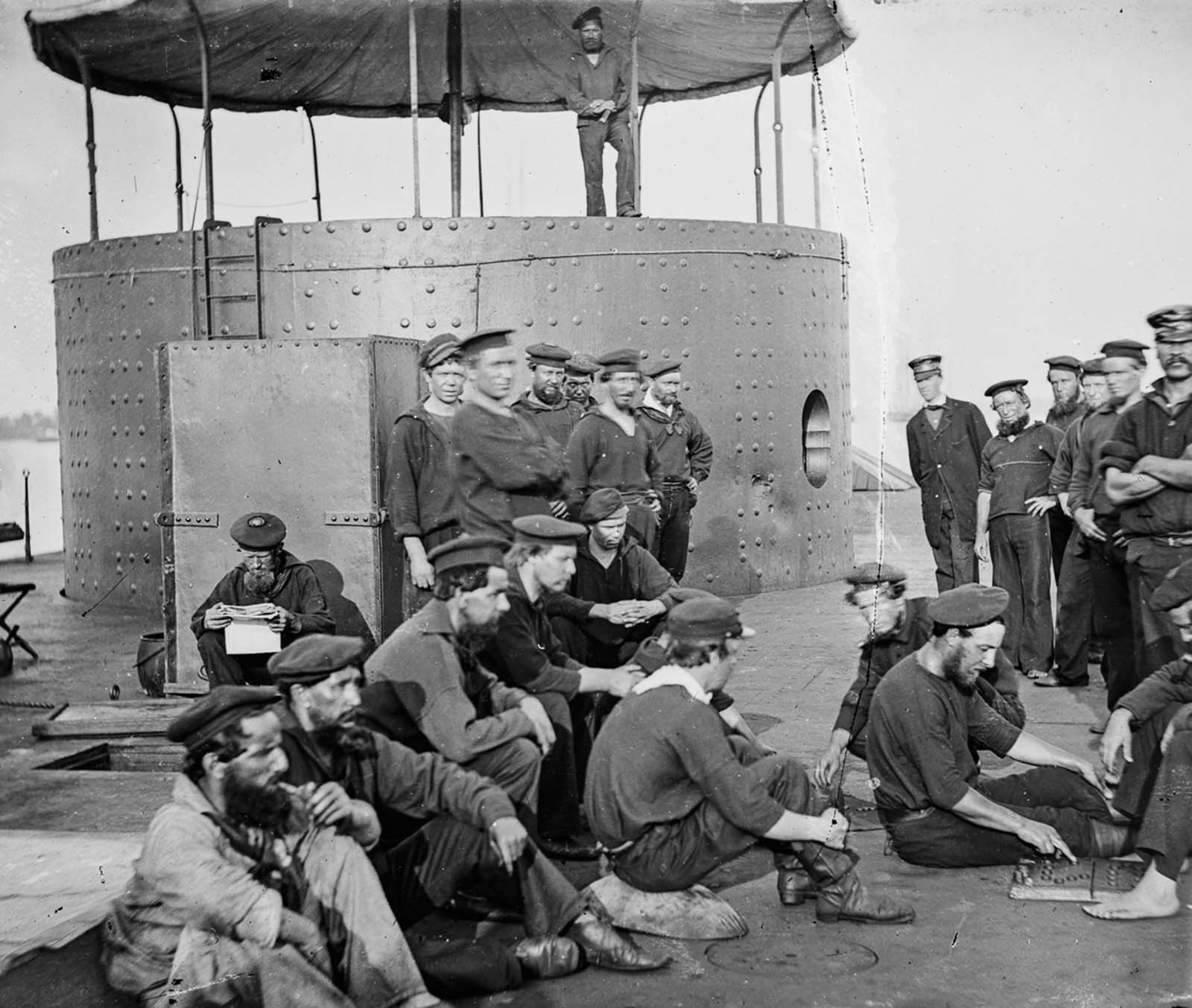 ironclad ships civil war photographs