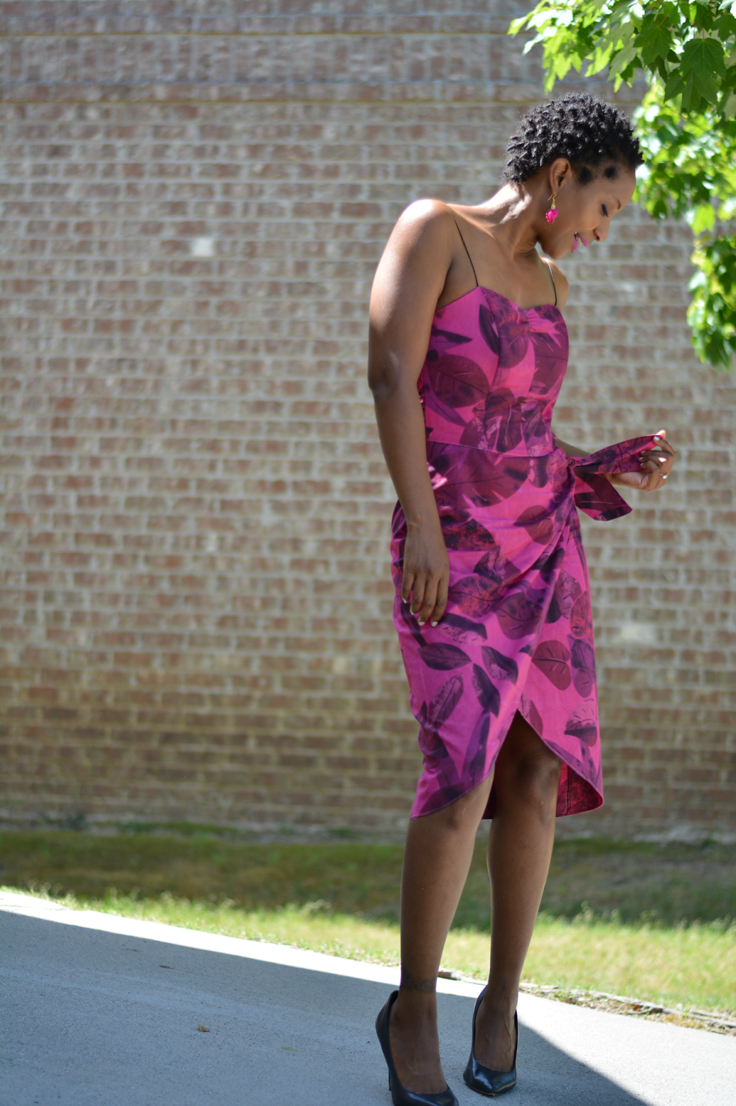 over dye a floral print dress