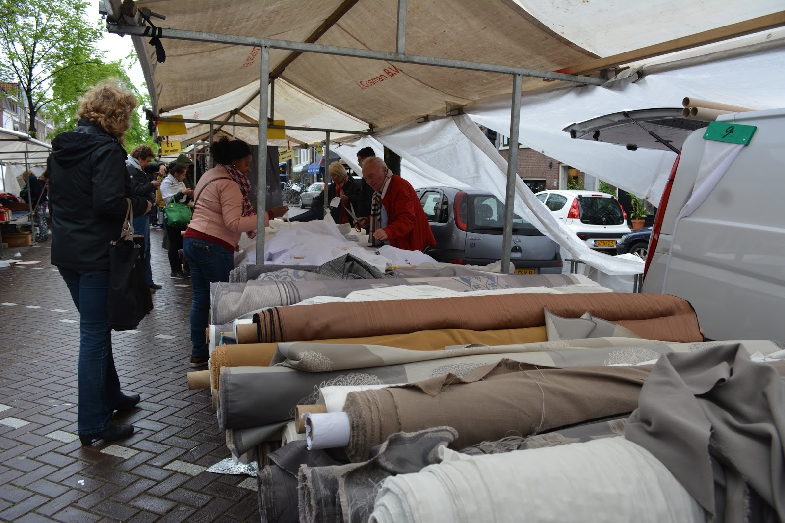 fabric shopping in Amsterdam