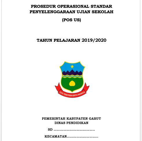 Contoh Keperluan Ujian Sekolah Us Sd Tahun 2020 Sudut Baca