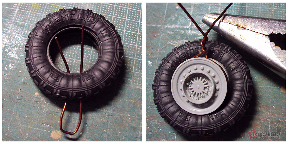 Проект колесо с резиновыми спицами