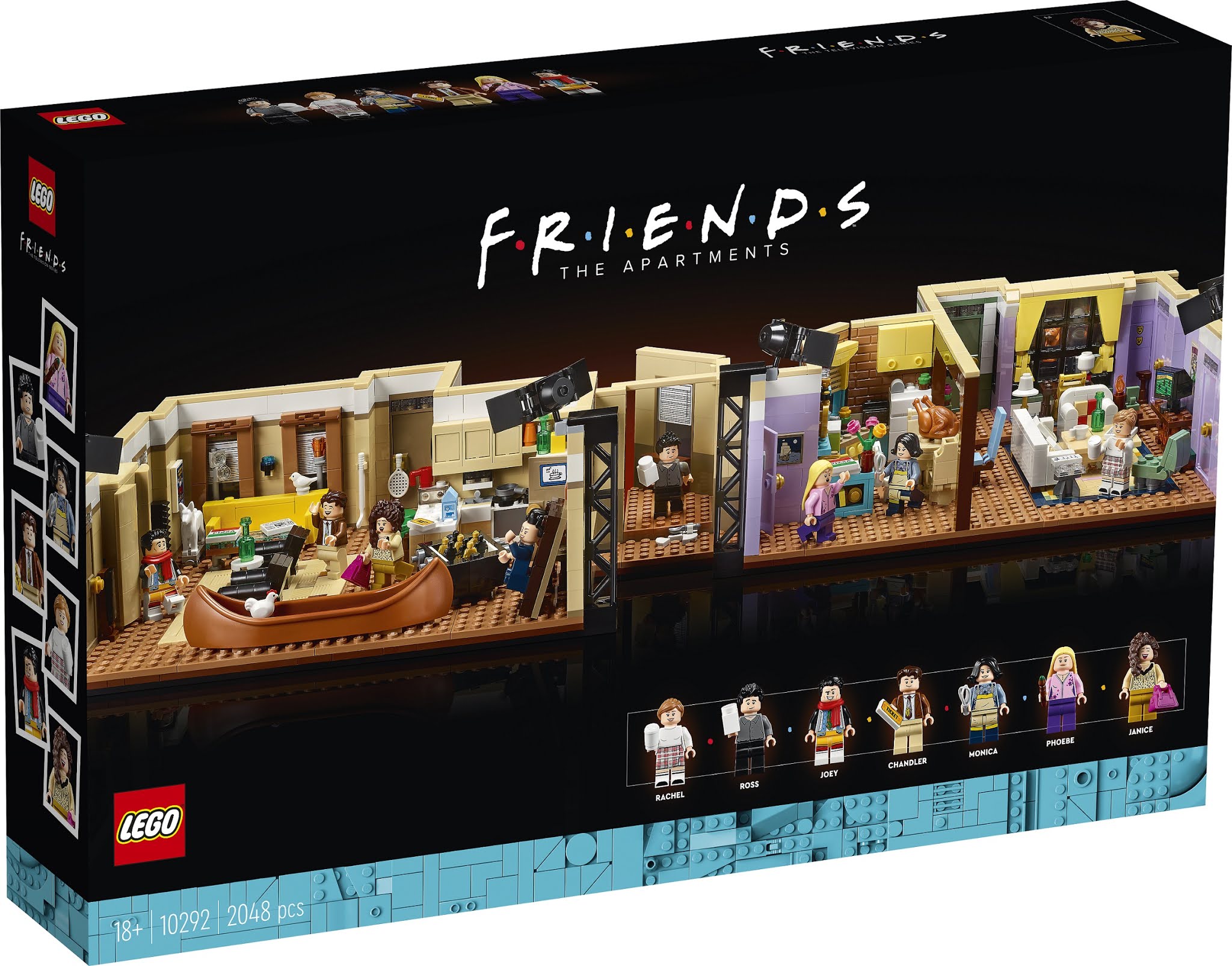 Fans can recreate their favorite scenes with new LEGO F.R.I.E.N.D.S Apartments Set