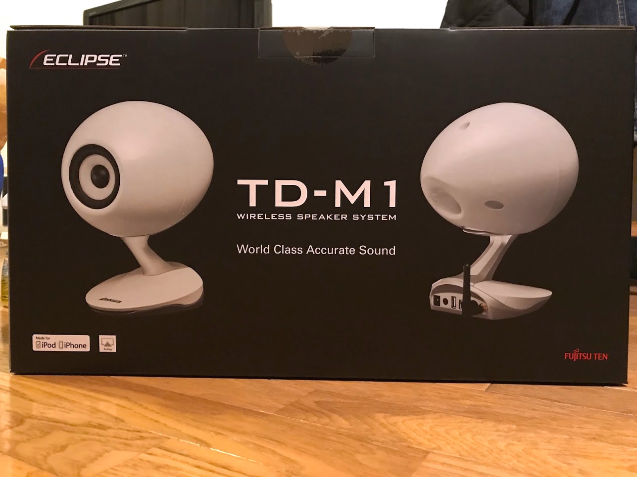 TD-M1 タイムドメインスピーカー イクリプス 往復送料無料 - スピーカー