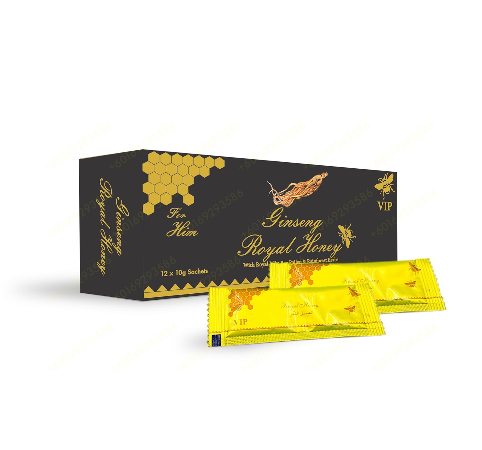 Male Enhancement Station Extra Power Ginseng Royal Honey For Him OEM Private Label Service