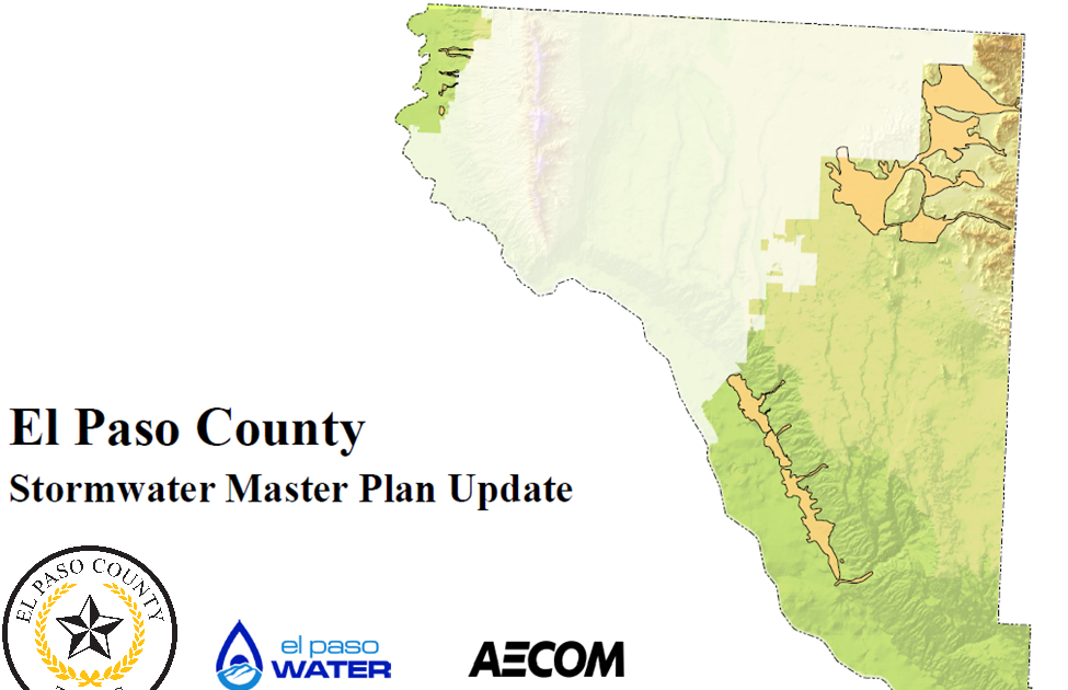 El Paso County Planning & Development El Paso County Stormwater Master