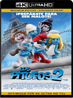 Los pitufos 2 (2013) 4K 2160p UHD [HDR] Latino [GoogleDrive] 