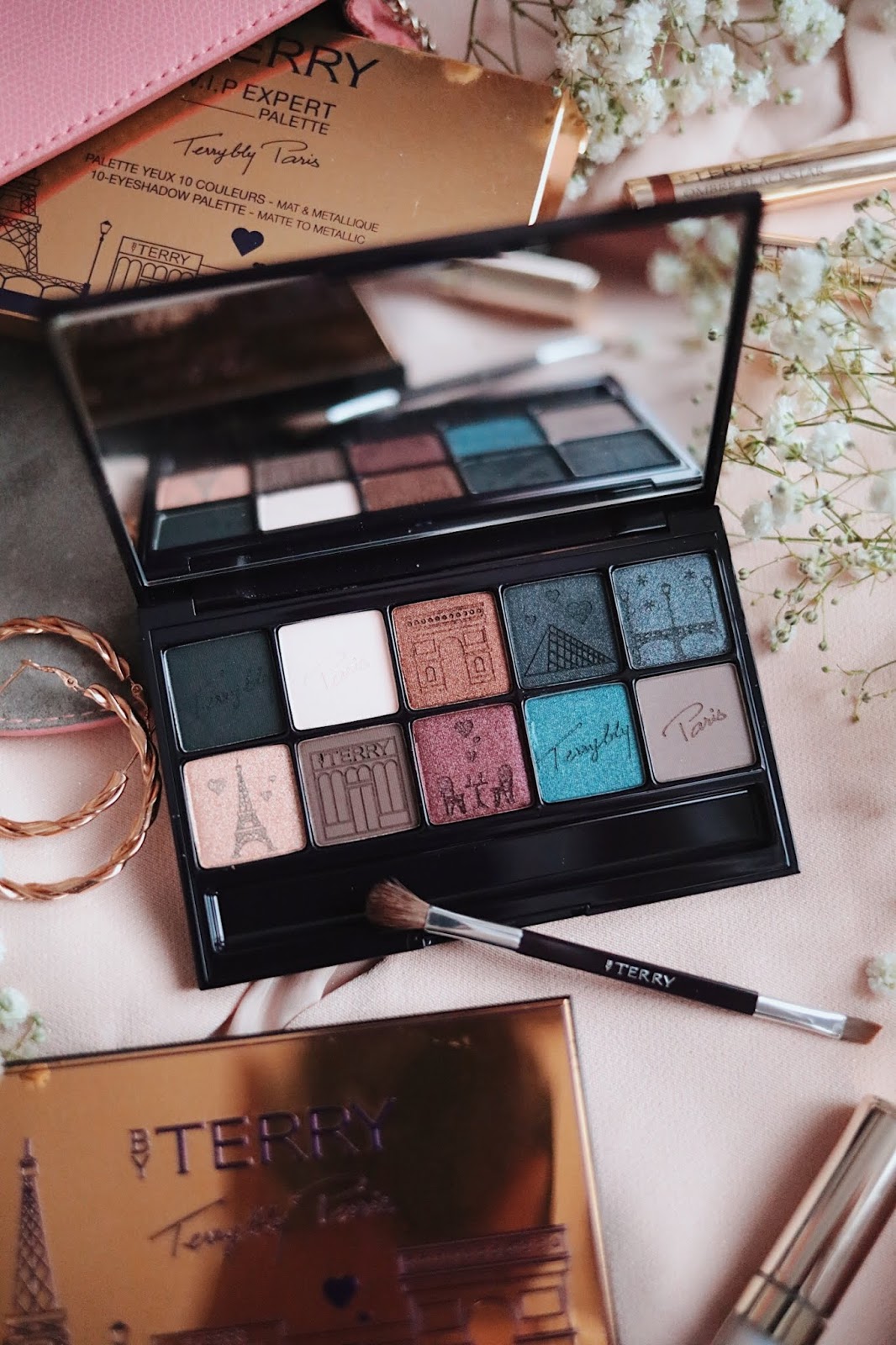 BY TERRY , TERRYBLY PARIS , V.I.P EXPERT PALETTE ,V.I.P EXPERT PALETTE LIGHT, V.I.P EXPERT PALETTE NIGHT ,, rosemademoiselle rose mademoiselle ,blog beauté , paris