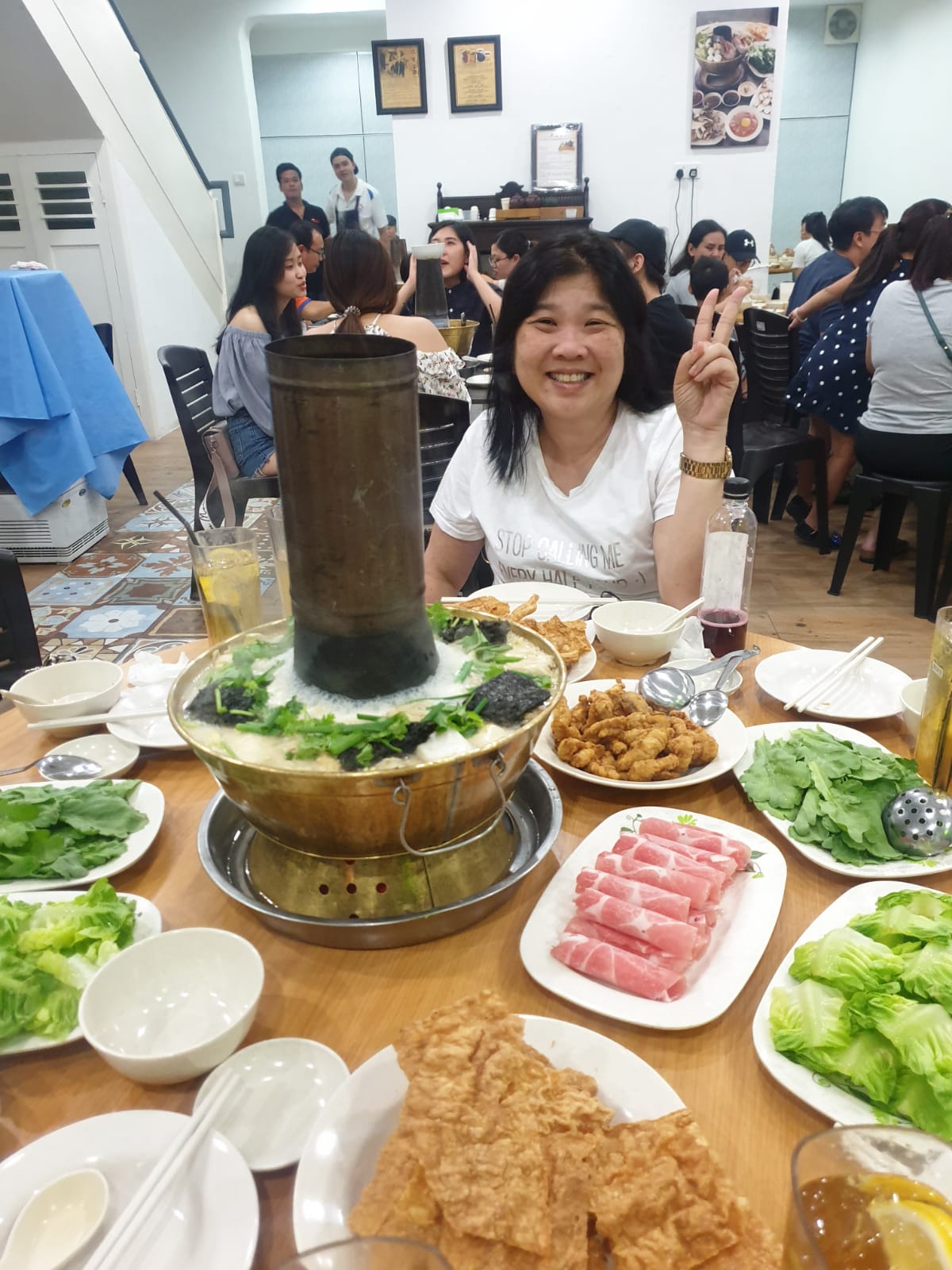 Clawdear: Penang Food Tour - Charcoal Steamboat at Chuan Yee