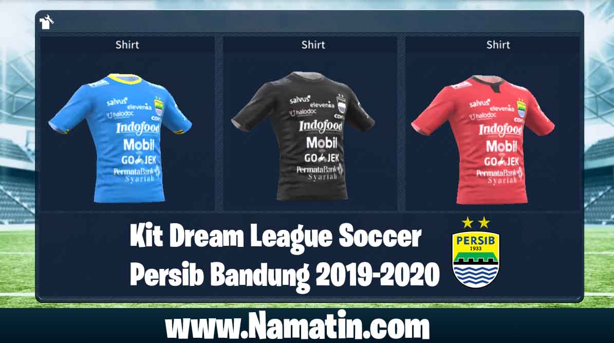 Logo Kit Dream League Soccer Persib 2019 2020 Namatin