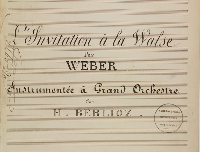 Manuscrit de la partition pour orchestre