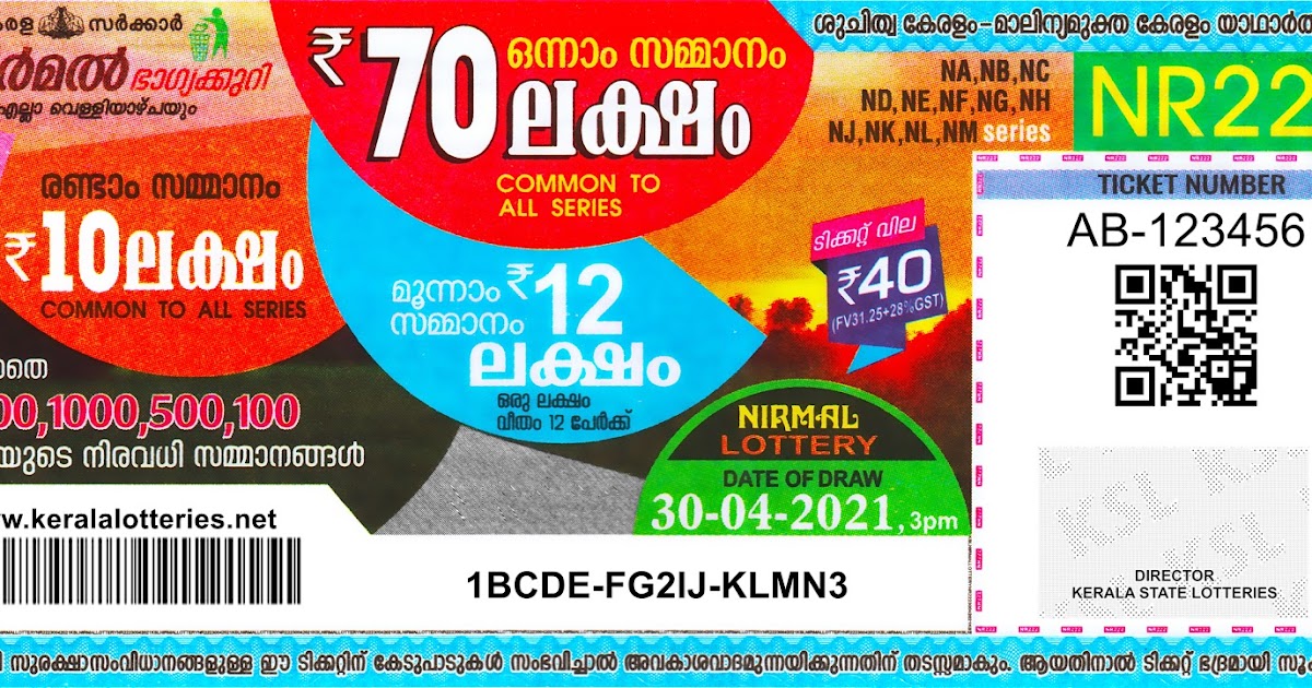 Kerala Lotteries Results 30 04 2021 Nirmal NR 222 Lottery Result LIVE kerala-lotteries-results-30-04-2021-nirmal-nr-222-lottery-result-live