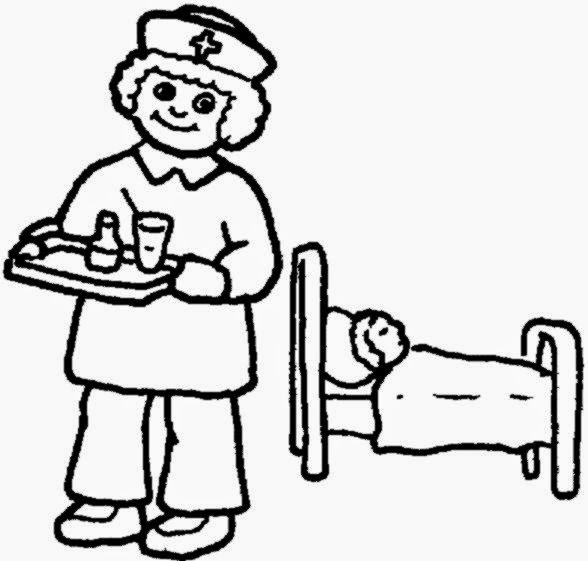 Nursing Coloring Pages 28 Images Ckecking Blood Pressure Home Book