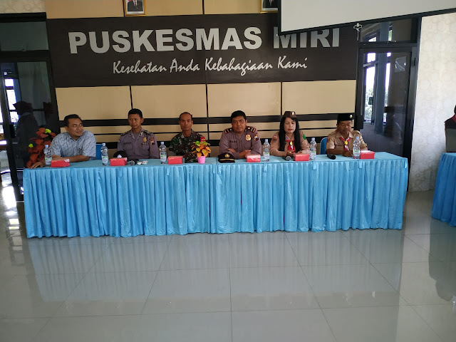 Saka Bakti Husada, Pramuka Pengabdi Kesehatan Puskesmas Miri  Dilantik