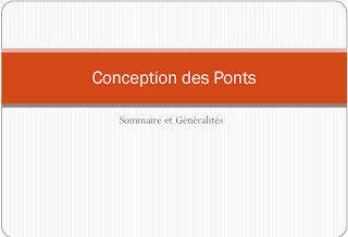 Typologie des ouvrages d’art Ponts type SETRA Ponts en BP, Métalliques et Mixtes Acier-Béton Appuis de ponts : culées et piles Démarche du concepteur Conception et dimensionnement des principaux ouvrages