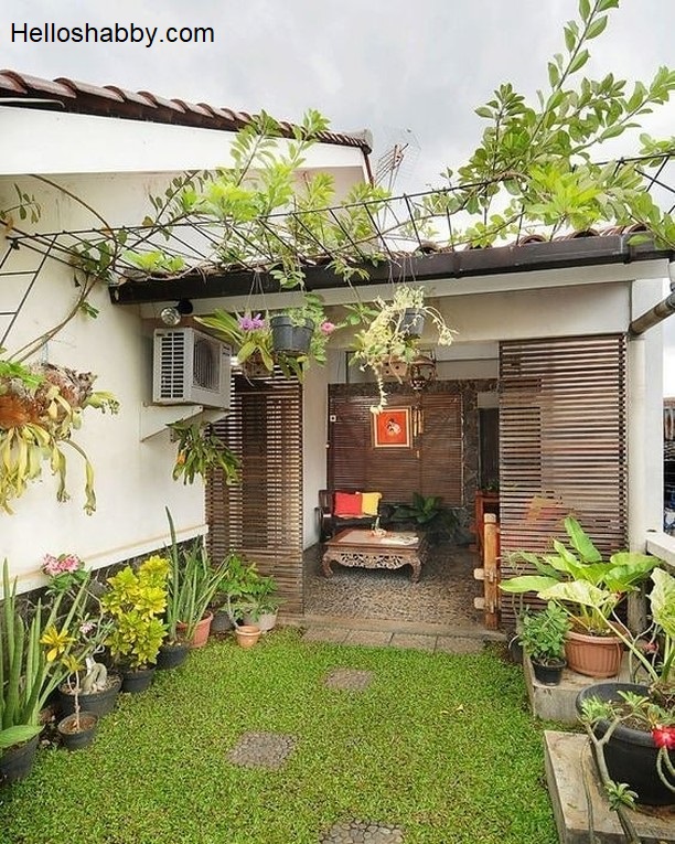 6 Desain Teras Rumah Minimalis Beserta Taman Minimalis ~ HelloShabby