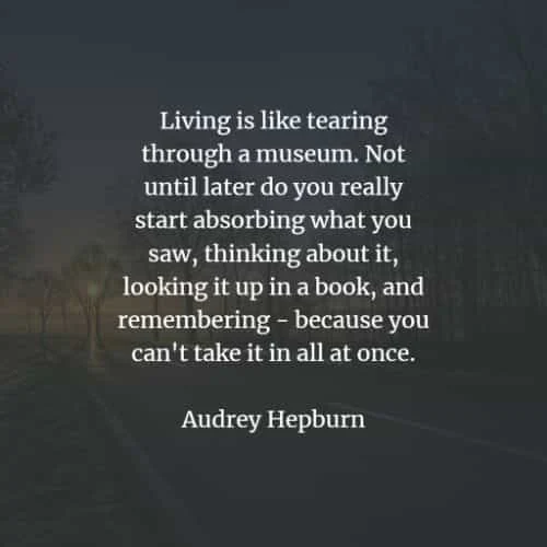 Famous quotes and sayings by Audrey Hepburn