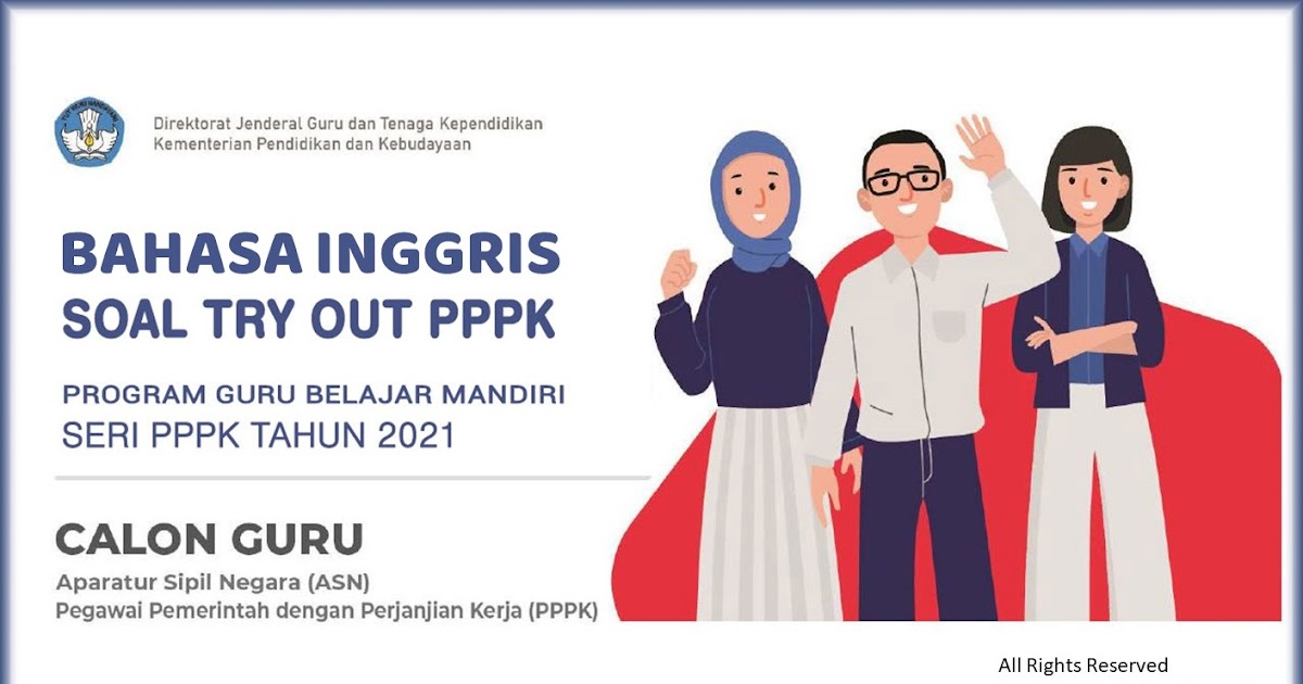 Download gratis kumpulan soal seleksi pppk guru 2021