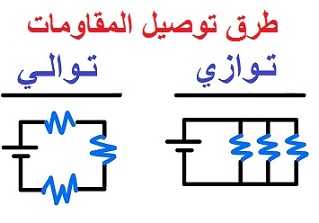 بحث عن دوائر التوالي والتوازي الكهربائية