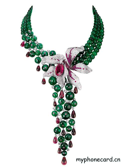 cartier orchid jewelry