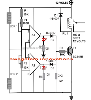 Make This Simple Motion Detector/Sensor Alarm Circuit | Circuit Diagram