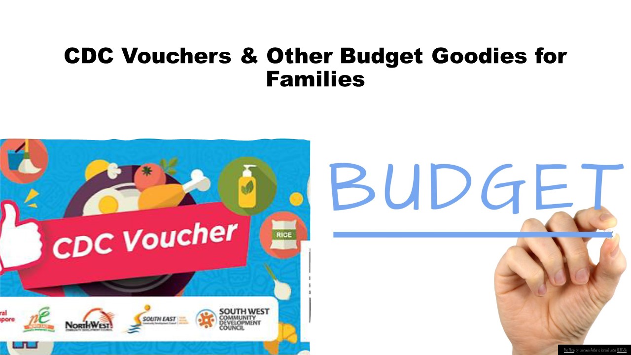 CDC Vouchers and Other Budget Goodies for Families