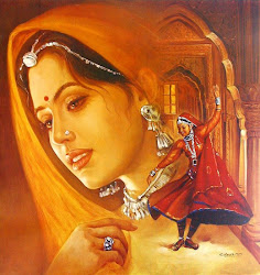 indian painting woman paintings india hindu collections unknown pm posted oil arts