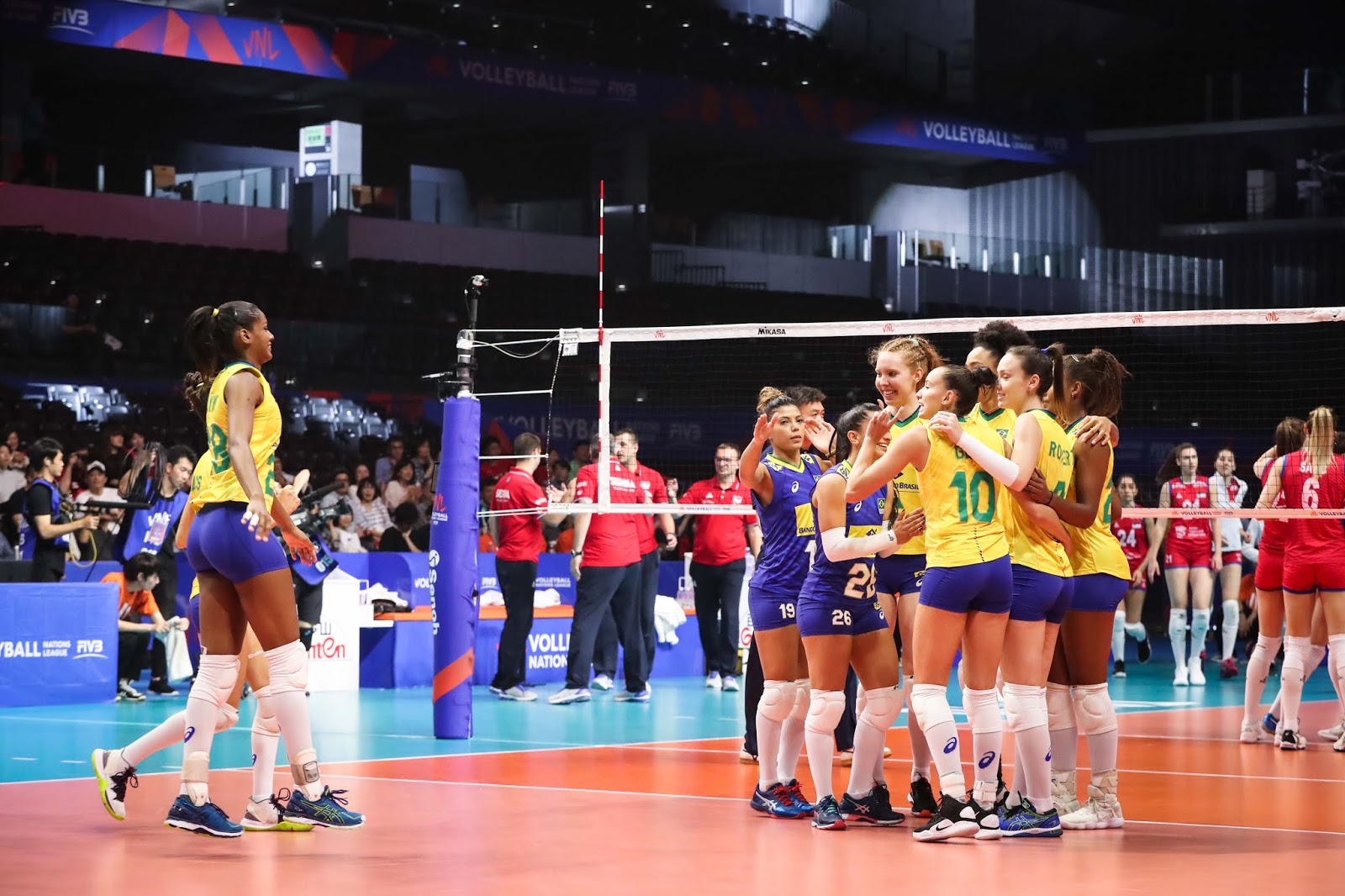 LIga Das Nações de vôlei feminino 2019 12ª rodada Surto Olímpico