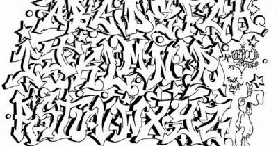 Graffiti Alphabet N7 Lettres Complexes Dans Mon Blackbook Hd 1080