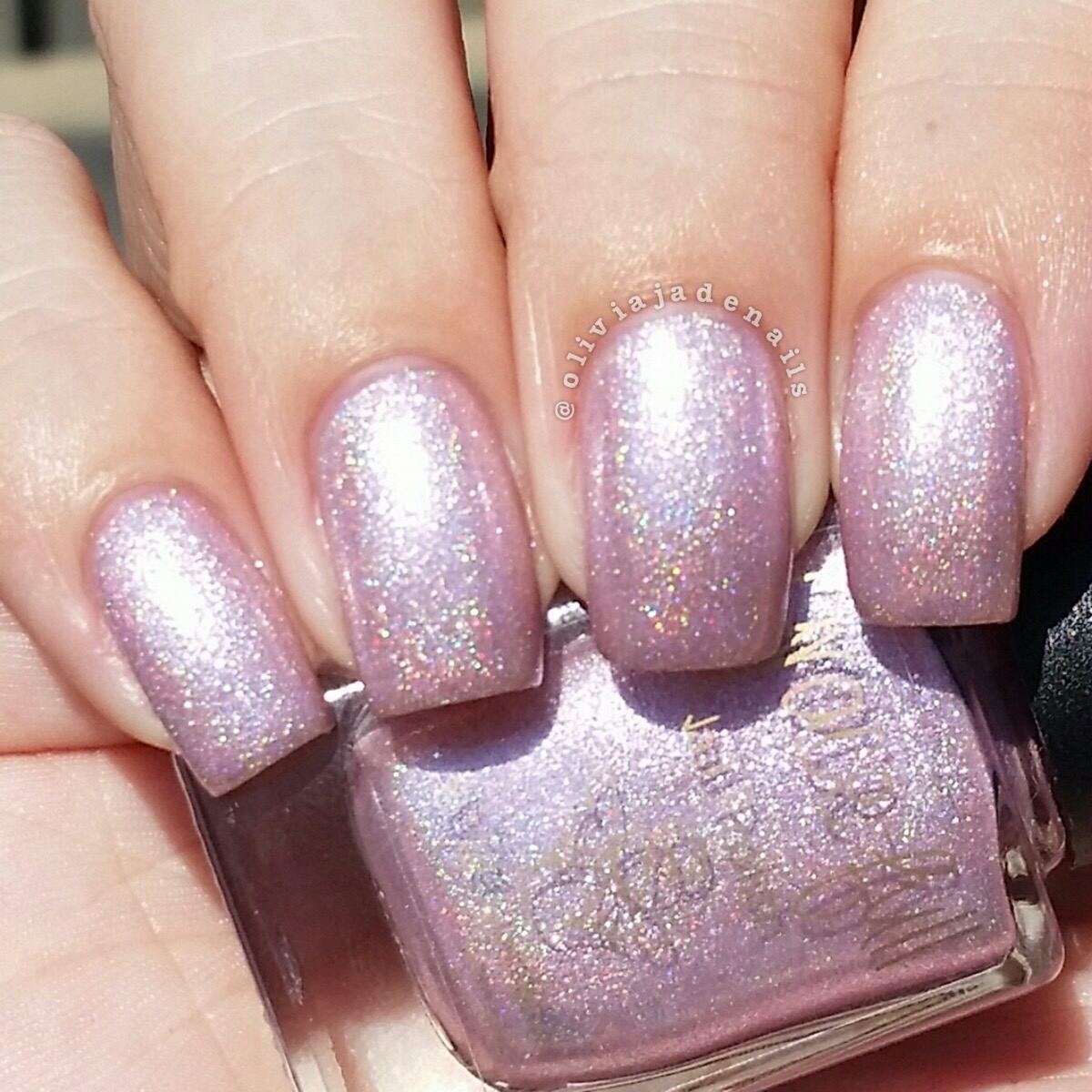 Grace-full Nail Polish Daddy's Princess swatched by Olivia Jade Nails