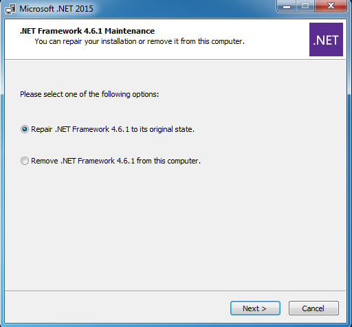 Net framework 4.6