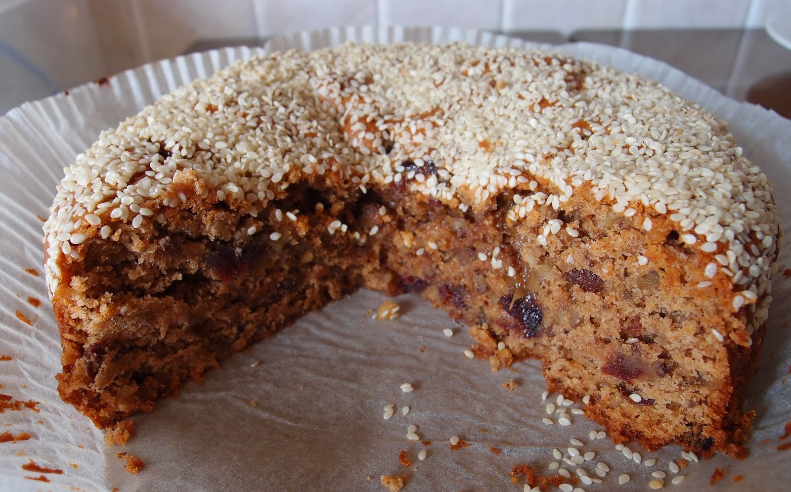 The Caked Crusader: Turkish Tahini cake