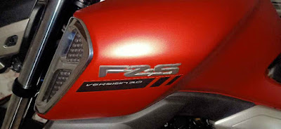 FZS V3 BS6 Matte Red
