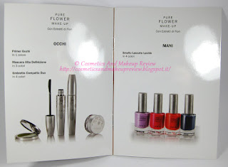 Labo Make-Up - Pure Flower Compact Eye-shadow Duo n.03 Olive green/Aqua green - Dépliant Labo Make-Up - Pure Flower Compact Eye-shadow Duo n.03 Olive green/Aqua green - Dépliant