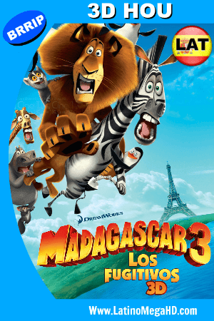 Madagascar 3 (2012) Latino Full 3D HOU 1080P ()