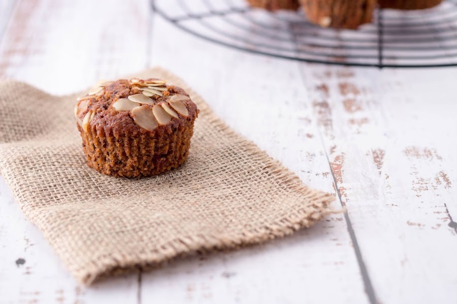 Muffins de Chocolate y Guindas de www.recomiendoblog.com