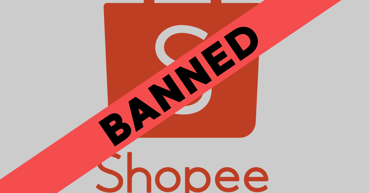 Pengalaman akaun Shopee kena banned atau suspended.