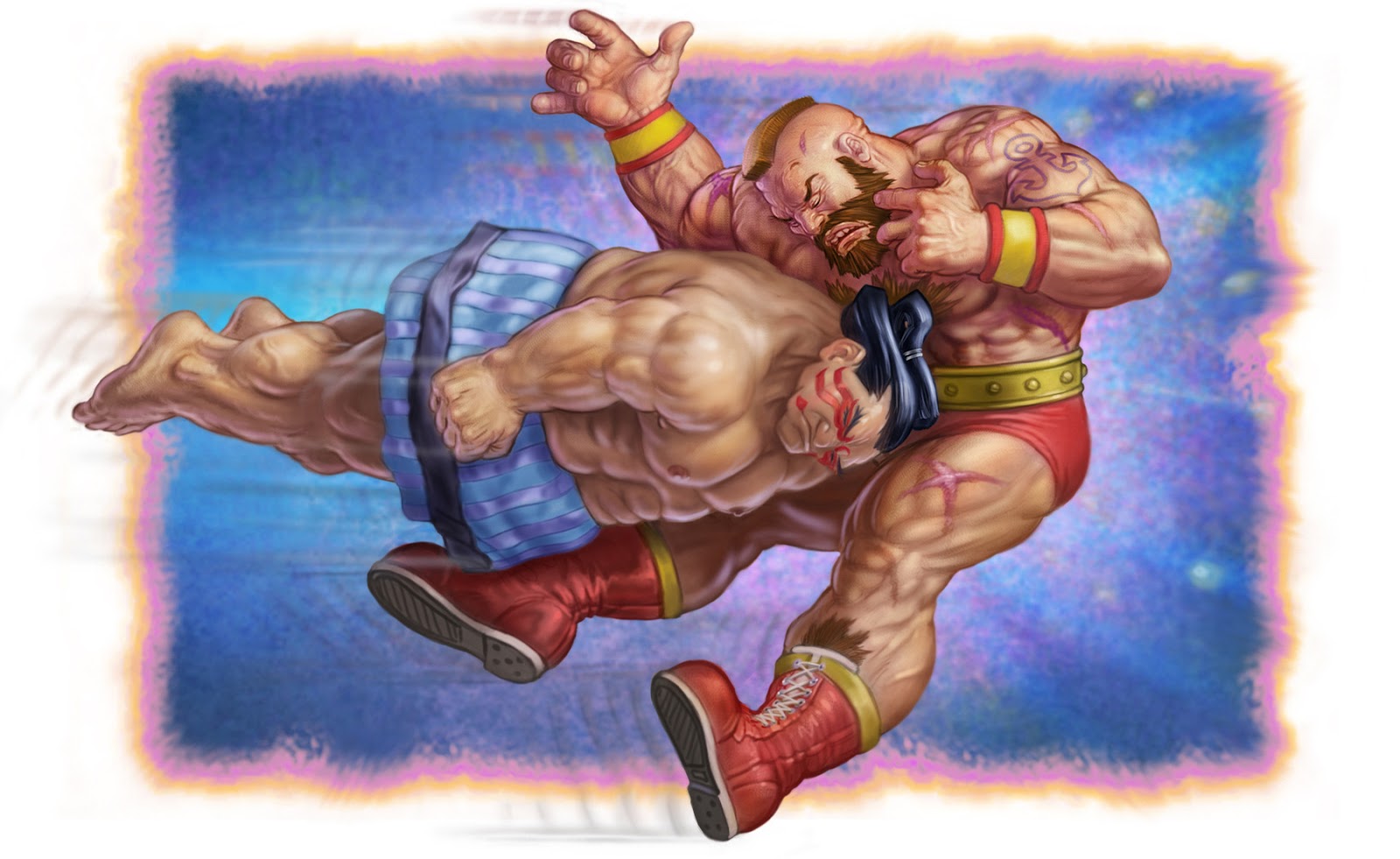 Street Fighter Encyclopedia Zangief Vs Honda By Mick Mcginty