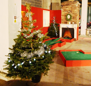 Chrizy Golf Christmas-themed Crazy Golf in Manchester