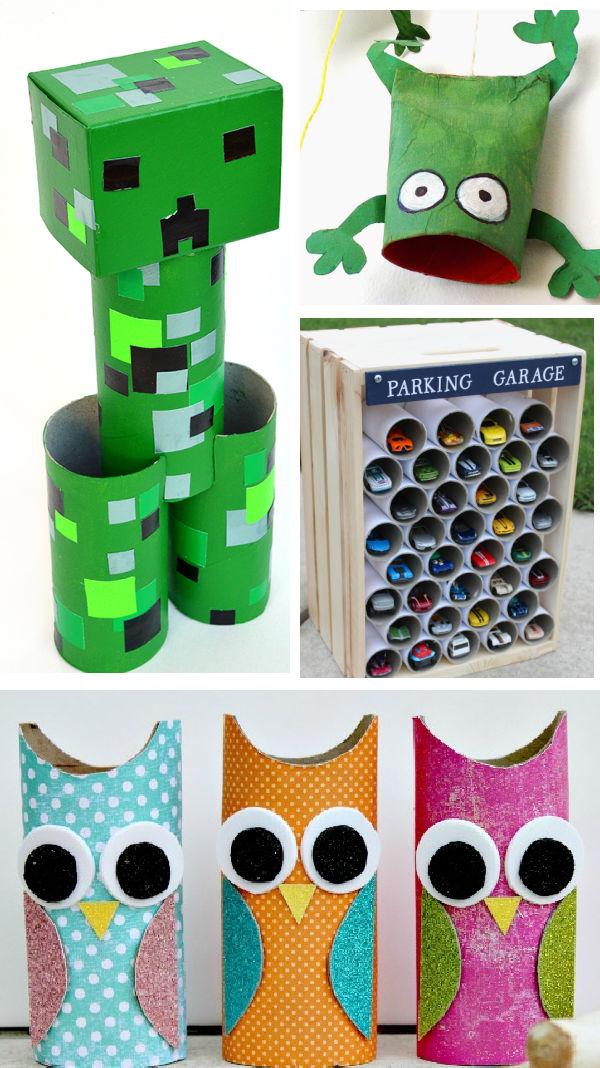5 Engaging Cardboard Tube Crafts for Toddlers
