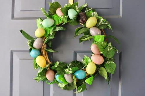 Πασχαλινά στεφάνια Easter wreaths