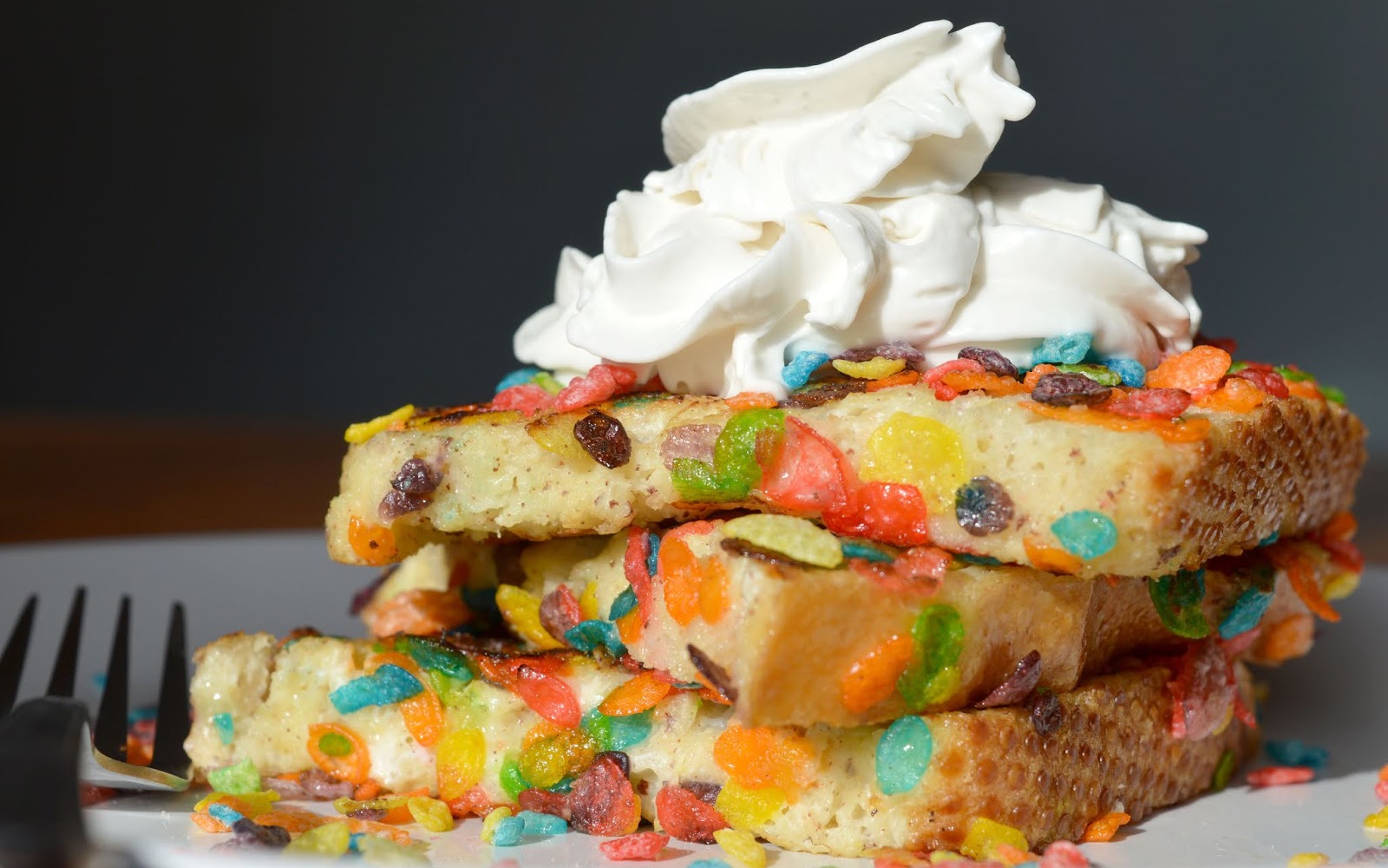 Fruity Pebbles French Toast