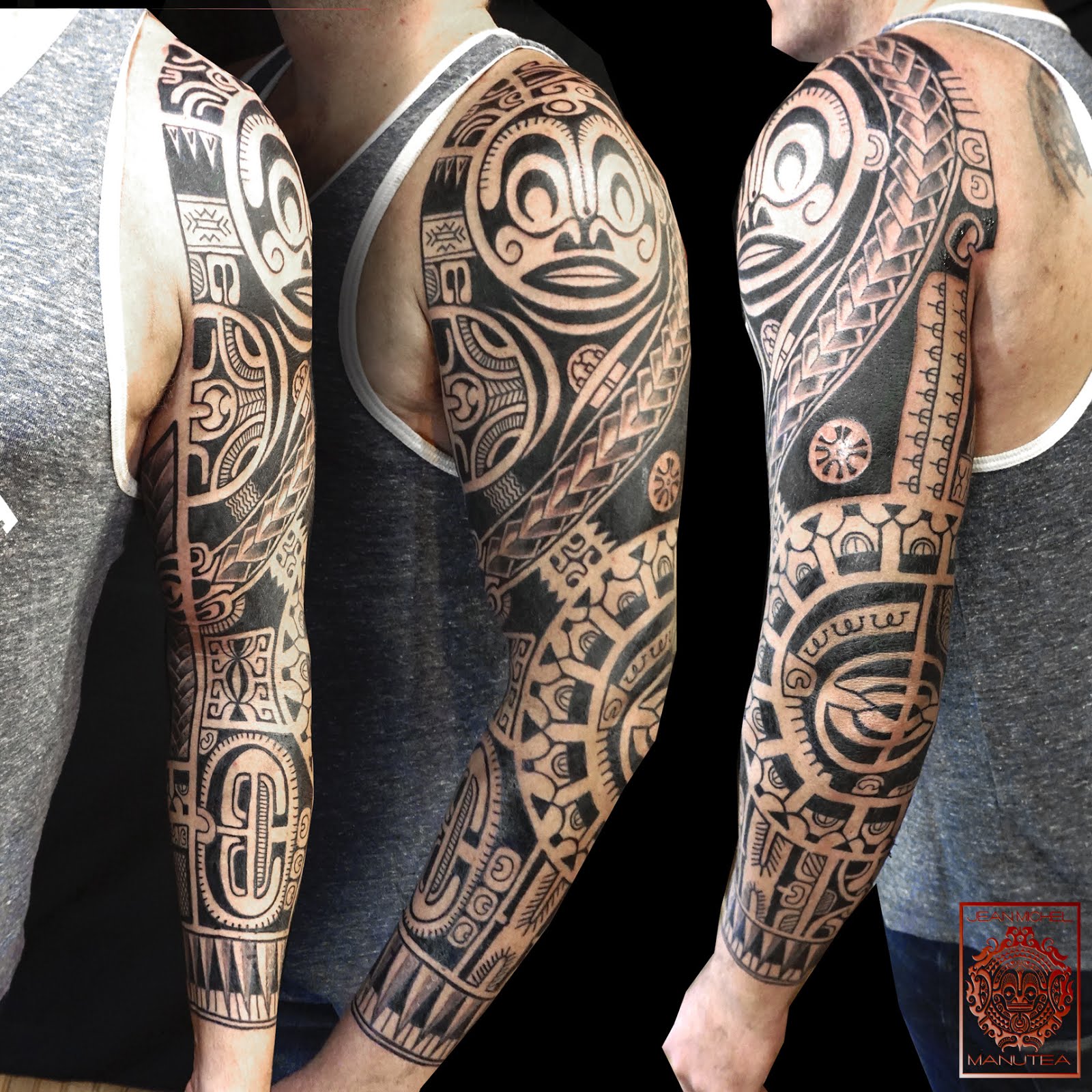 tatouage polynesien-polynesian tattoo: polynesien montreal