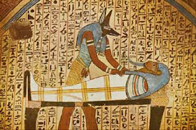 Anubis with Mummy