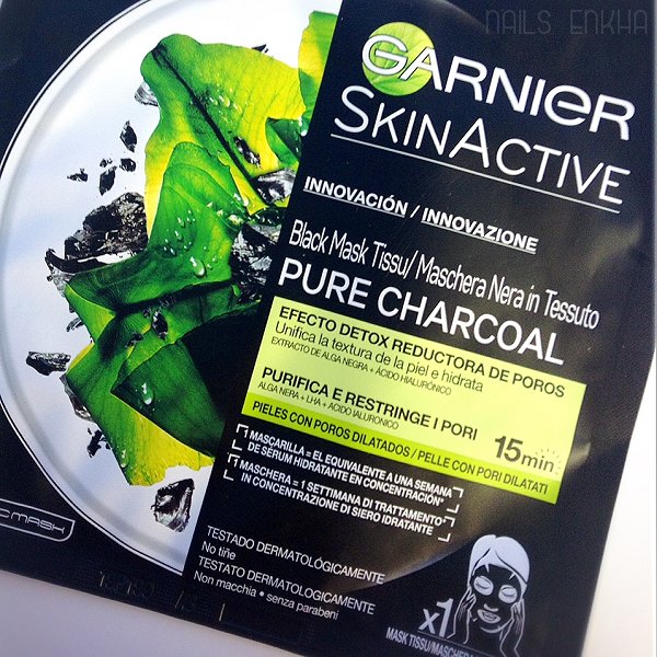 Rewiew Black Mask Tissu Garnier SkinActive