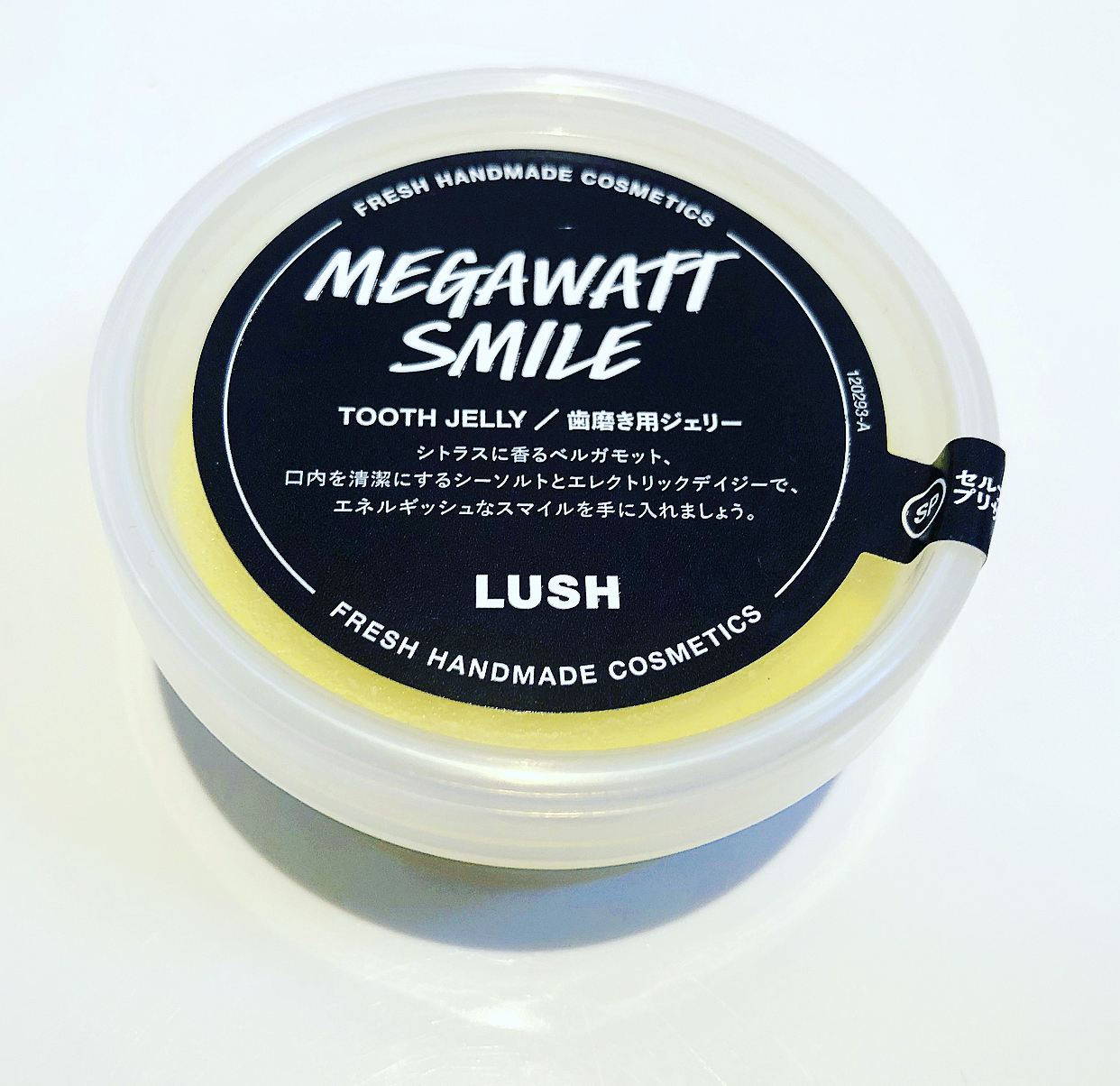 All Things Lush UK Megawatt Smile Toothpaste Jelly