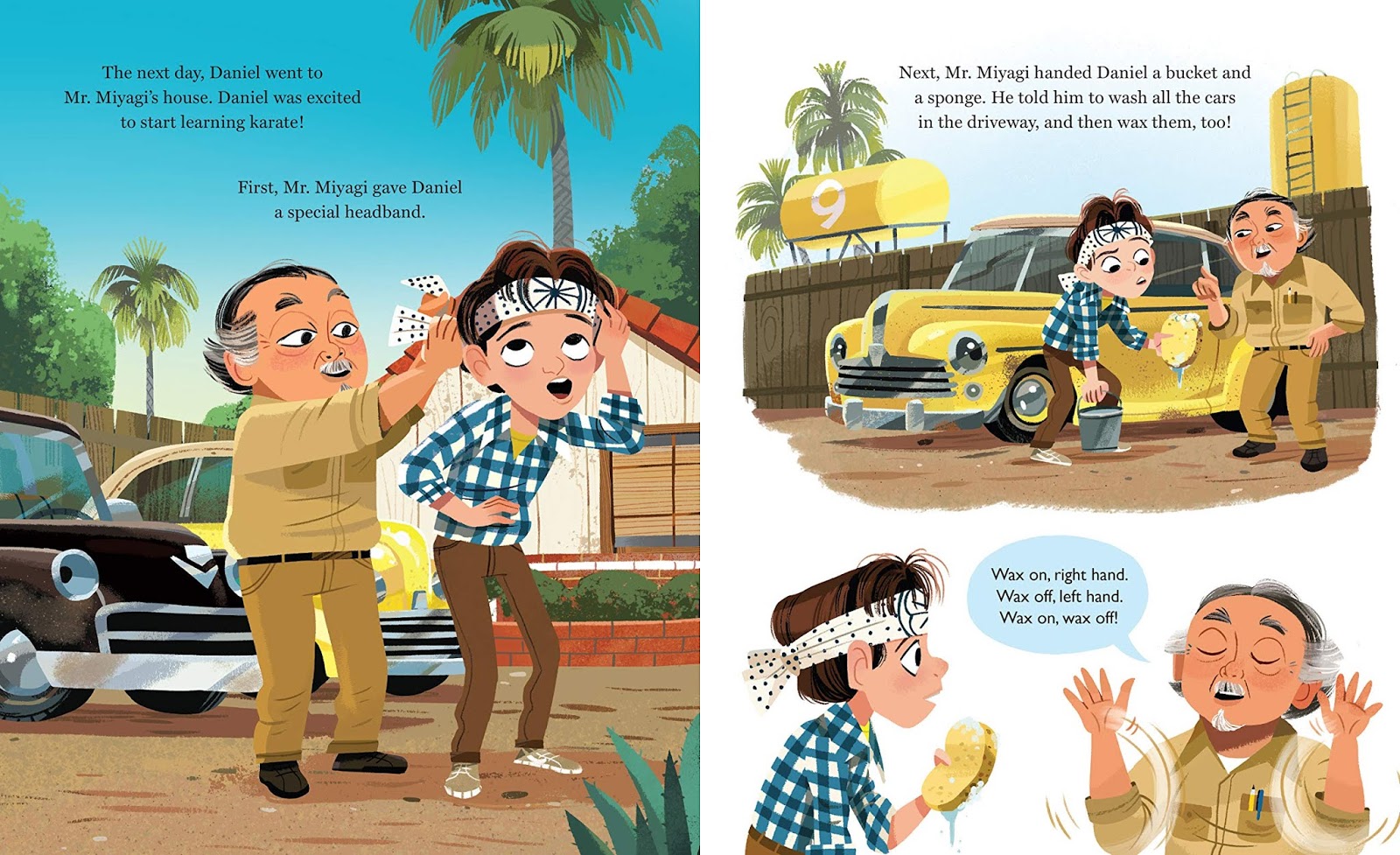 'The Karate Kid' Story Told in a New Illustrated Children's Book
