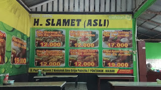 Lowongan Kerja Karyawan Bagian Dapur Bebek Goreng H. SLAMET (ASLI)