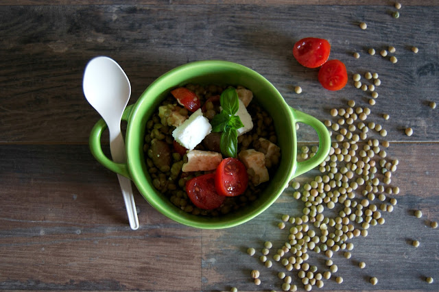 lentil salad: you don't have to be an engineer! 