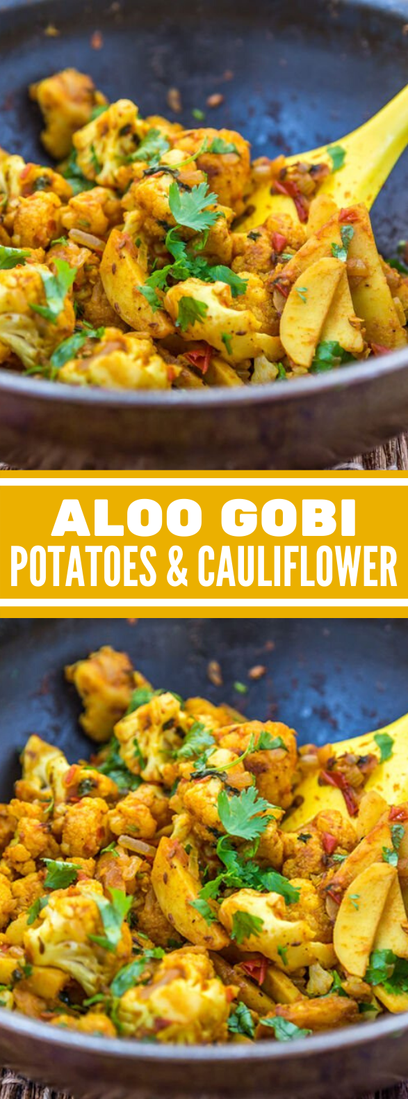Aloo Gobi – Potatoes & Cauliflower #vegetarian #indrianrecipe