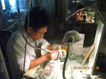 A jade factory in Beijing, China